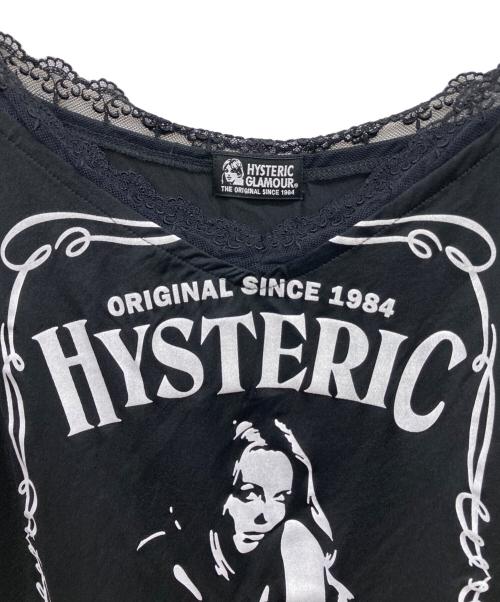 Hysteric Glamour（ヒステリックグラマー）Hysteric Glamour (ヒステリックグラマー) WHISKY キャミソールワンピース ブラック サイズ:FREEの古着・服飾アイテム