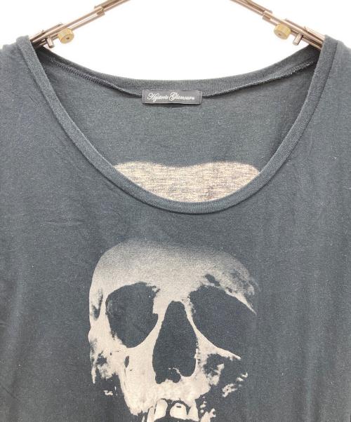 Hysteric Glamour（ヒステリックグラマー）Hysteric Glamour (ヒステリックグラマー) スカルベリーフレンチスリーブカットソー ブラック サイズ:FREEの古着・服飾アイテム