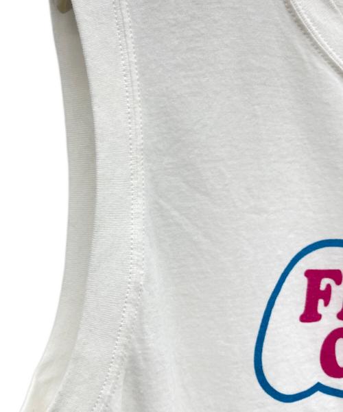 Hysteric Glamour（ヒステリックグラマー）Hysteric Glamour (ヒステリックグラマー) FREAK OUT! ノースリーブカットソー ホワイト サイズ:FREEの古着・服飾アイテム