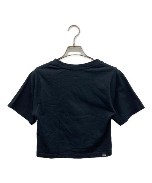 Hysteric Glamour（ヒステリックグラマー）Hysteric Glamour (ヒステリックグラマー) HYSTERIC GROUPIES ショート丈Tシャツ ブラック サイズ:FREEの古着・服飾アイテム