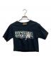 Hysteric Glamour（ヒステリックグラマー）の古着「HYSTERIC GROUPIES ショート丈Tシャツ」｜ブラック