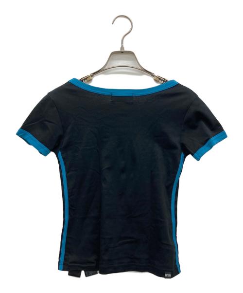 Hysteric Glamour（ヒステリックグラマー）Hysteric Glamour (ヒステリックグラマー) FEATHER BABE チビTシャツ ブラック サイズ:FREEの古着・服飾アイテム