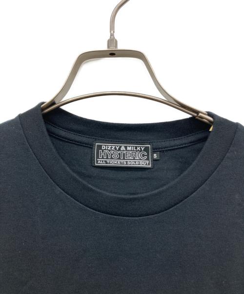 Hysteric Glamour（ヒステリックグラマー）Hysteric Glamour (ヒステリックグラマー) SEE NO EVIL刺繍 Tシャツ ブラック サイズ:Sの古着・服飾アイテム