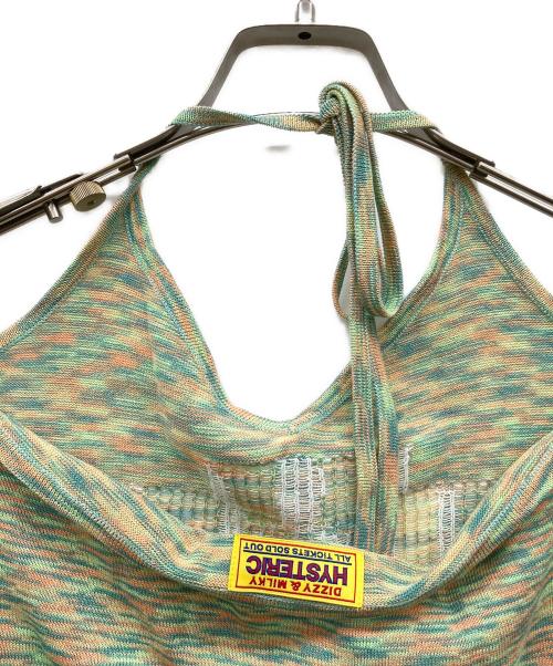 Hysteric Glamour（ヒステリックグラマー）Hysteric Glamour (ヒステリックグラマー) SEE NO EVILジャカート ホルターネック マルチカラー サイズ:FREEの古着・服飾アイテム