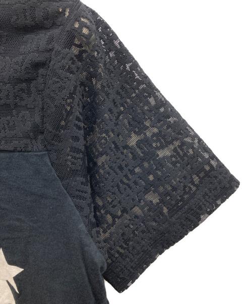 Hysteric Glamour（ヒステリックグラマー）Hysteric Glamour (ヒステリックグラマー) CAMERA CLUB ショート丈Tシャツ ブラック サイズ:FREEの古着・服飾アイテム