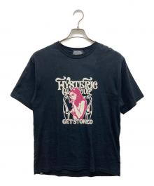 Hysteric Glamour（ヒステリックグラマー）の古着「Tシャツ」｜ブラック