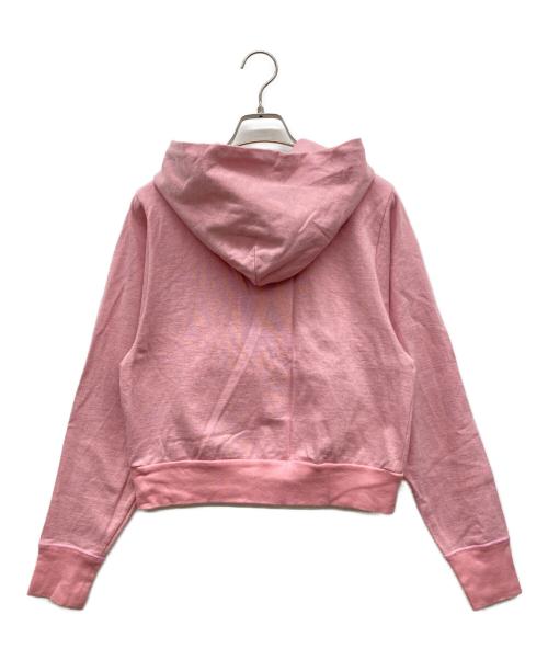 Hysteric Glamour（ヒステリックグラマー）Hysteric Glamour (ヒステリックグラマー) WOMAN刺繍 ショートパーカー ピンク サイズ:FREEの古着・服飾アイテム