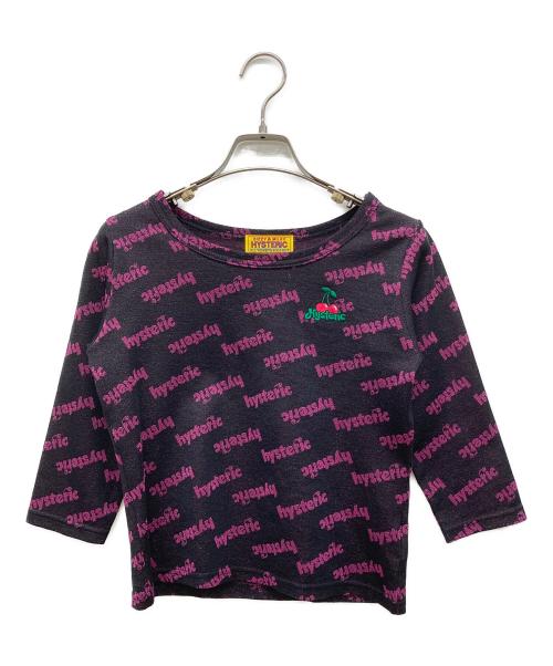 Hysteric Glamour（ヒステリックグラマー）Hysteric Glamour (ヒステリックグラマー) ロングスリーブカットソー ブラック サイズ:Freeの古着・服飾アイテム