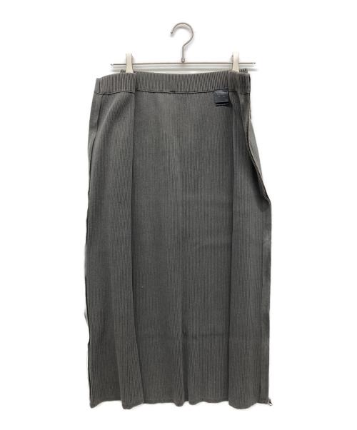 Hysteric Glamour（ヒステリックグラマー）Hysteric Glamour (ヒステリックグラマー) SPEEDSTER フロントZIPタイトスカート グレー サイズ:FREEの古着・服飾アイテム