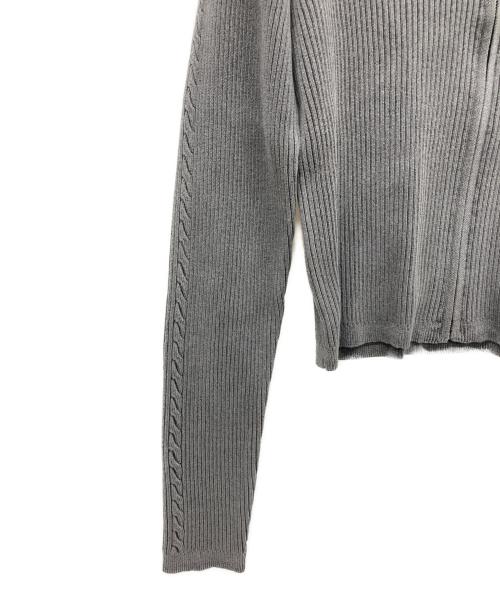 Hysteric Glamour（ヒステリックグラマー）Hysteric Glamour (ヒステリックグラマー) THE NEW HYS Cropped Jersery グレー サイズ:FREEの古着・服飾アイテム
