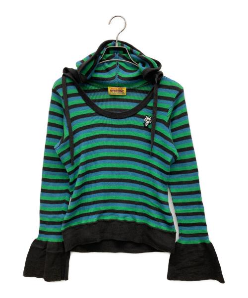 Hysteric Glamour（ヒステリックグラマー）Hysteric Glamour (ヒステリックグラマー) SKULL PANDAワッペン パーカー マルチカラー サイズ:FREEの古着・服飾アイテム