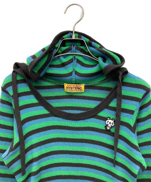 Hysteric Glamour（ヒステリックグラマー）Hysteric Glamour (ヒステリックグラマー) SKULL PANDAワッペン パーカー マルチカラー サイズ:FREEの古着・服飾アイテム