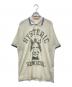 Hysteric Glamour（ヒステリックグラマー）の古着「SEE NO EVILメッシュ ポロシャツ」｜ベージュ
