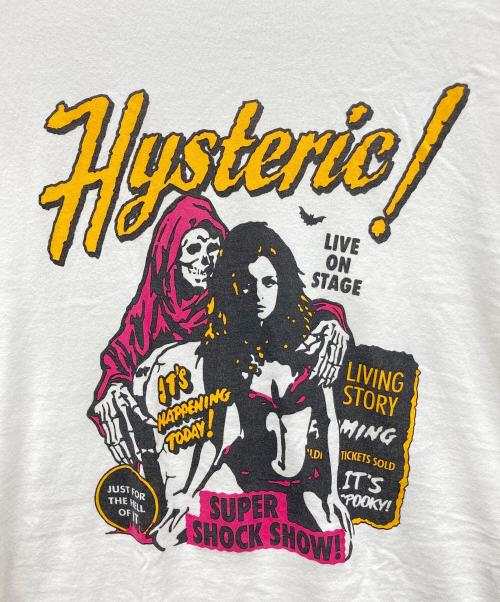 Hysteric Glamour（ヒステリックグラマー）Hysteric Glamour (ヒステリックグラマー) Tシャツ ホワイト サイズ:Sの古着・服飾アイテム