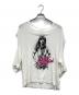 Hysteric Glamour（ヒステリックグラマー）の古着「HYS IN THE WIND オーバーサイズTシャツ」｜ホワイト