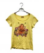 Hysteric Glamourヒステリックグラマー）の古着「IBUKI SWEETS Tシャツ」｜イエロー