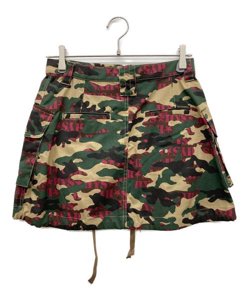 Hysteric Glamour（ヒステリックグラマー）Hysteric Glamour (ヒステリックグラマー) スカート カーキ サイズ:Sの古着・服飾アイテム