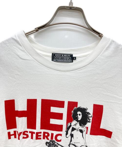 Hysteric Glamour（ヒステリックグラマー）Hysteric Glamour (ヒステリックグラマー) Tシャツ ホワイト サイズ:Sの古着・服飾アイテム