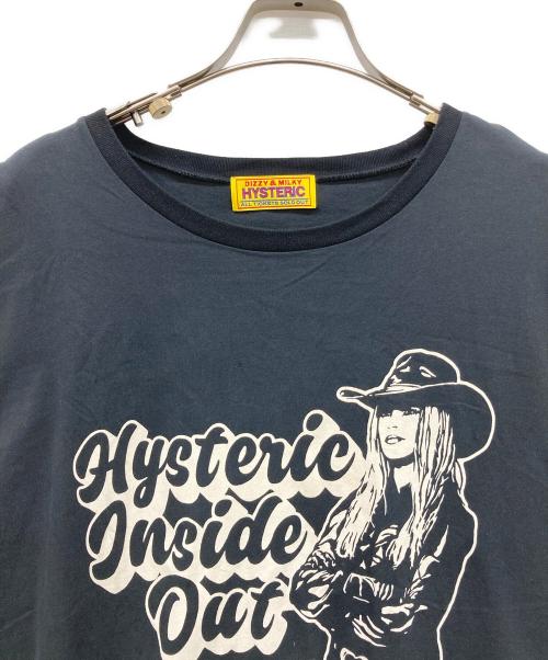 Hysteric Glamour（ヒステリックグラマー）Hysteric Glamour (ヒステリックグラマー) INSIDE OUT Tシャツ ブラック サイズ:FREEの古着・服飾アイテム