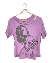 Hysteric Glamour（ヒステリックグラマー）の古着「Tシャツ」｜パープル