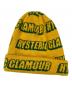 Hysteric Glamour (ヒステリックグラマー) HYSTERIC POST柄 ニットキャップ イエロー サイズ:FREE：5000円