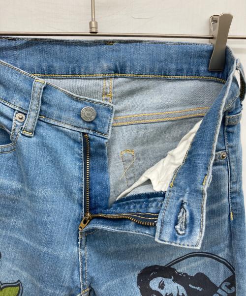 Hysteric Glamour（ヒステリックグラマー）Hysteric Glamour (ヒステリックグラマー) HYSTERIC SPY スキニーデニムパンツ インディゴ サイズ:XSの古着・服飾アイテム