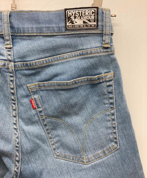 Hysteric Glamour（ヒステリックグラマー）Hysteric Glamour (ヒステリックグラマー) HYSTERIC SPY スキニーデニムパンツ インディゴ サイズ:XSの古着・服飾アイテム