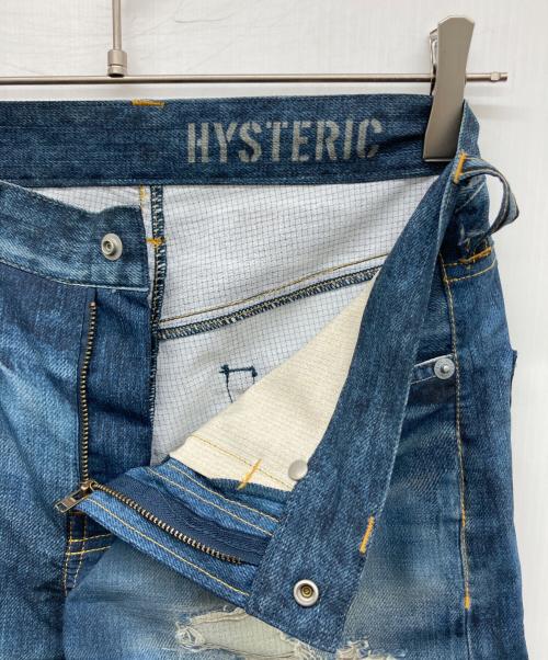 Hysteric Glamour（ヒステリックグラマー）Hysteric Glamour (ヒステリックグラマー) ARTMAKE FAKE JEANS インディゴ サイズ:Sの古着・服飾アイテム