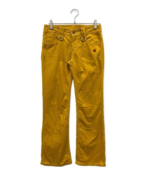 Hysteric Glamour（ヒステリックグラマー）Hysteric Glamour (ヒステリックグラマー) コーデュロイパンツ イエロー サイズ:26の古着・服飾アイテム