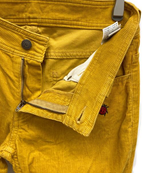 Hysteric Glamour（ヒステリックグラマー）Hysteric Glamour (ヒステリックグラマー) コーデュロイパンツ イエロー サイズ:26の古着・服飾アイテム