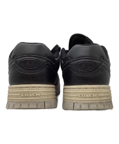 COACH（コーチ）COACH (コーチ) ソーホー スニーカー・シグネチャー キャンバス ブラック サイズ:US 8Bの古着・服飾アイテム