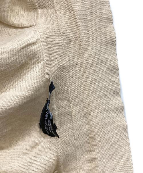 GUCCI（グッチ）GUCCI (グッチ) コットンニットポロシャツ ベージュ サイズ:Sの古着・服飾アイテム