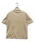 GUCCI (グッチ) コットンニットポロシャツ ベージュ サイズ:S：5000円