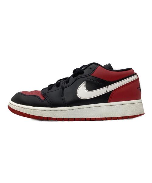 NIKE（ナイキ）NIKE (ナイキ) AIR JORDAN 1 LOW レッド サイズ:US 5Yの古着・服飾アイテム