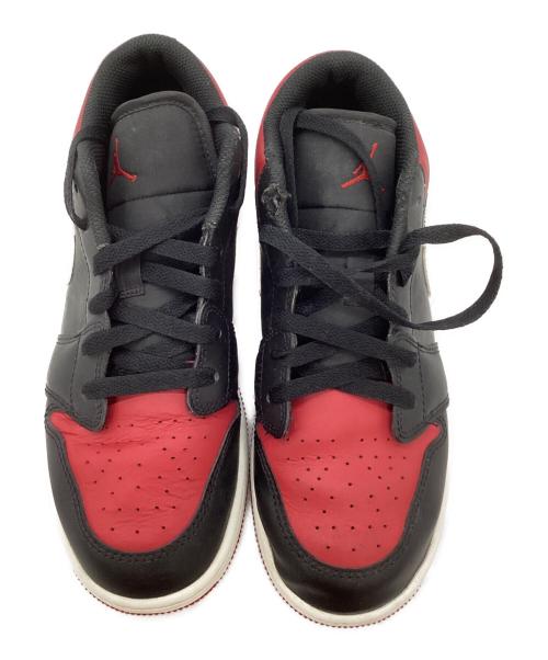 NIKE（ナイキ）NIKE (ナイキ) AIR JORDAN 1 LOW レッド サイズ:US 5Yの古着・服飾アイテム