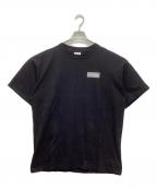 adidasアディダス）の古着「両面プリントTシャツ」｜ブラック