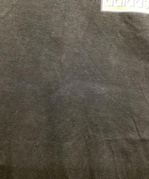 adidas（アディダス）adidas (アディダス) 両面プリントTシャツ ブラック サイズ:Lの古着・服飾アイテム