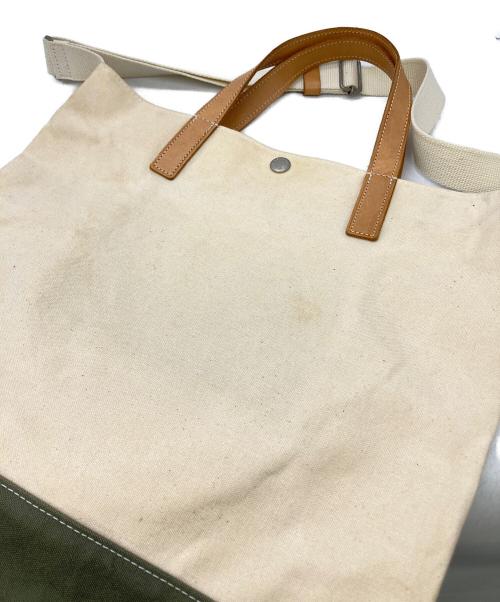 PORTER（ポーター）PORTER (ポーター) 2wayキャンバストートバッグ ベージュの古着・服飾アイテム