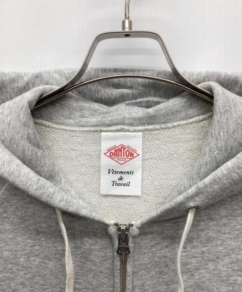 DANTON（ダントン）DANTON (ダントン) ジップパーカー グレー サイズ:38の古着・服飾アイテム