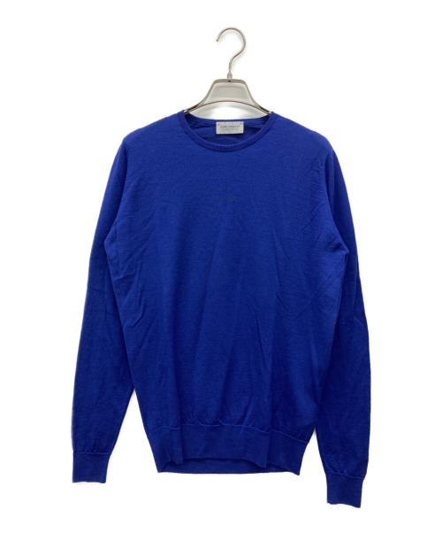 JOHN SMEDLEY（ジョンスメドレー）JOHN SMEDLEY (ジョンスメドレー) ハイゲージニット ネイビー サイズ:Mの古着・服飾アイテム