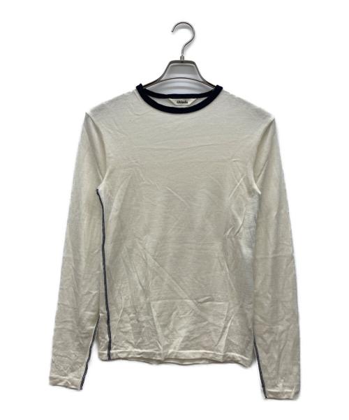 Oblada（オブラダ）Oblada (オブラダ) ウールロングTシャツ アイボリー サイズ:FREEの古着・服飾アイテム