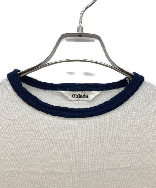 Oblada（オブラダ）Oblada (オブラダ) ウールロングTシャツ アイボリー サイズ:FREEの古着・服飾アイテム