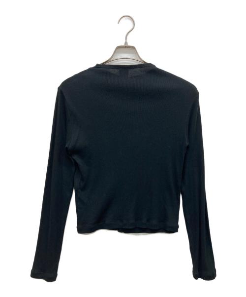 ORCIVAL（オーシバル）ORCIVAL (オーシバル) ボタンカットソー ブラック サイズ:1の古着・服飾アイテム