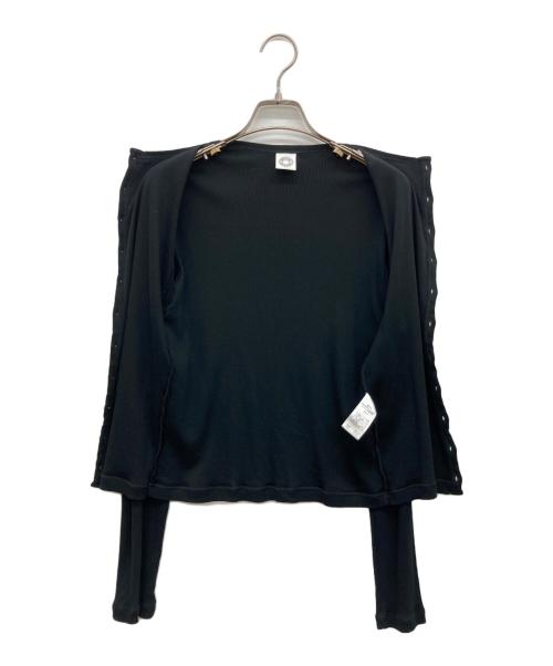 ORCIVAL（オーシバル）ORCIVAL (オーシバル) ボタンカットソー ブラック サイズ:1の古着・服飾アイテム