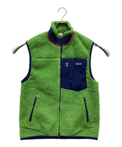 Patagonia（パタゴニア）Patagonia (パタゴニア) CLASSIC RETRO-X VEST グリーン サイズ:Sの古着・服飾アイテム