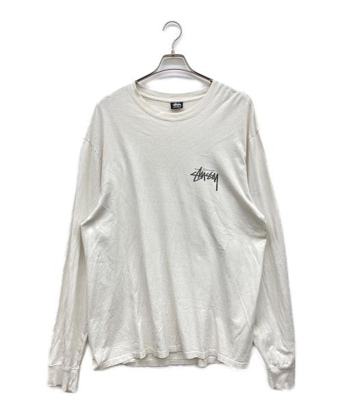 stussy（ステューシー）stussy (ステューシー) Painter Pigment Dyed ホワイト サイズ:XLの古着・服飾アイテム