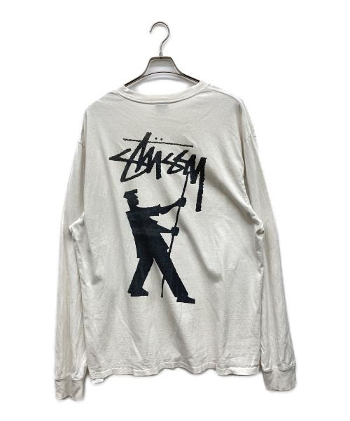 stussy（ステューシー）stussy (ステューシー) Painter Pigment Dyed ホワイト サイズ:XLの古着・服飾アイテム