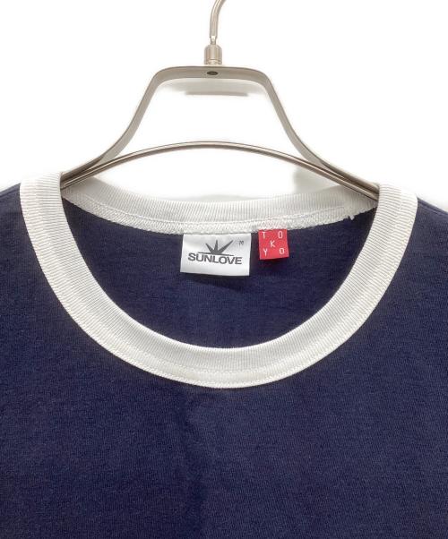 SUNLOVE（サンラブ）SUNLOVE (サンラブ) 半袖カットソー ネイビー サイズ:Mの古着・服飾アイテム