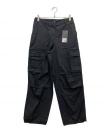 musinsa standard（ムシンサスタンダード）の古着「ワイドカーゴパンツ」｜ブラック
