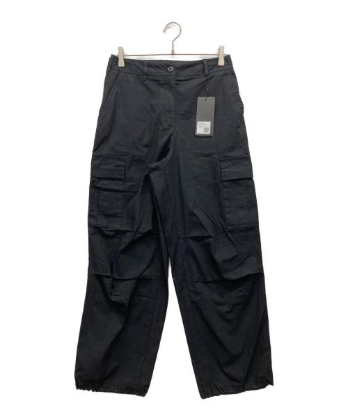 musinsa standard（ムシンサスタンダード）musinsa standard (ムシンサスタンダード) ワイドカーゴパンツ ブラック サイズ:27の古着・服飾アイテム